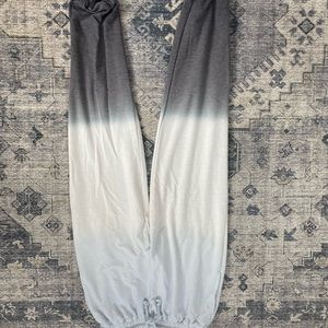 Blue ombré sweatpant joggers